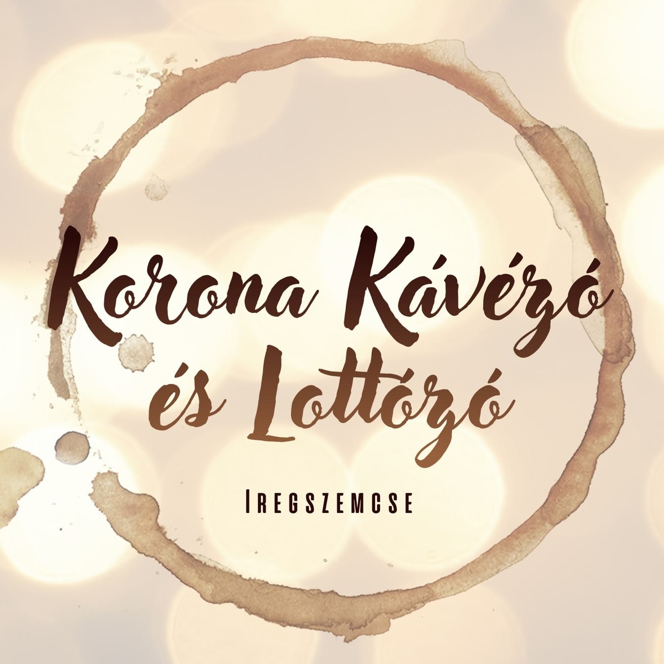 Korona Kávézó logó